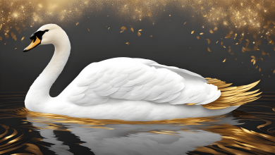 Photo of தங்க இறகுகள் கொண்ட அன்னப்பறவை